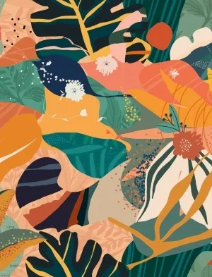 Gres Mural Abstract Patchwork-3 Sugar 60x120  GAT I