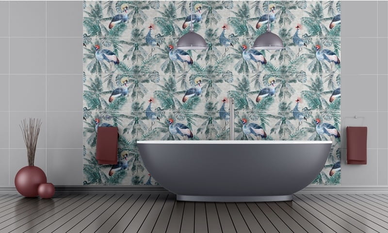 Gres Mural Birds 120x120 4-ELEM. MAT GAT I - obrazek 2