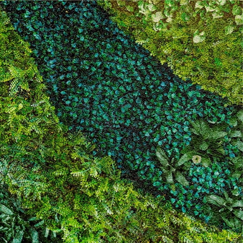 MURAL GRESOWY BUXUS (TRAWNIK) 2/8 SUGAR 60X60 GAT I