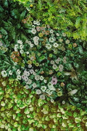 MURAL GRESOWY BUXUS (TRAWNIK) 4/8 SUGAR 60X60 GAT I