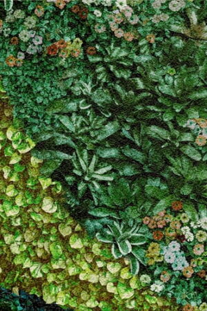 MURAL GRESOWY BUXUS (TRAWNIK) 5/8 SUGAR 60X60 GAT I