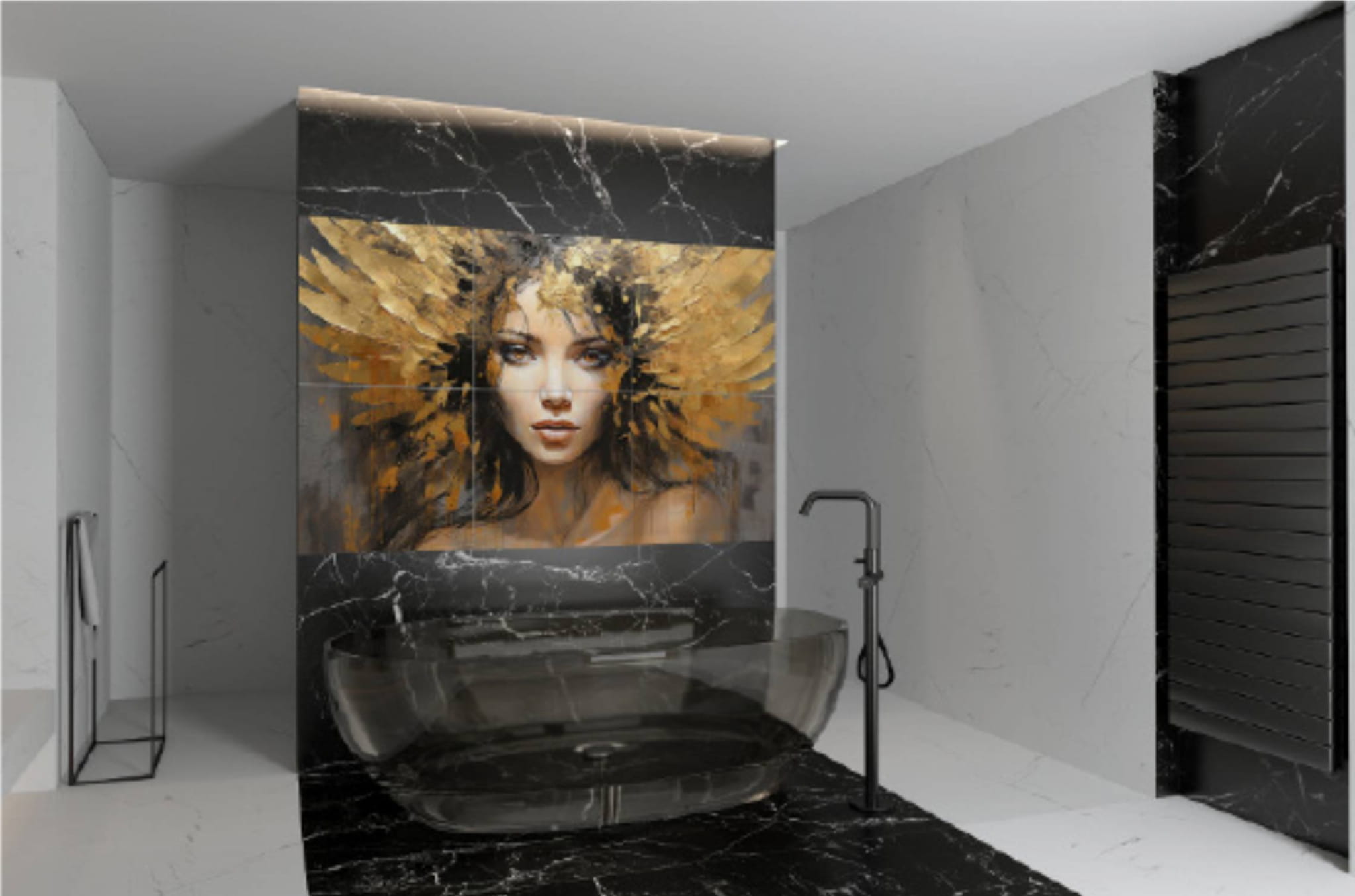 MURAL GRESOWY GOLDEN ANGLE 6/6 180X120 GAT I - obrazek 2