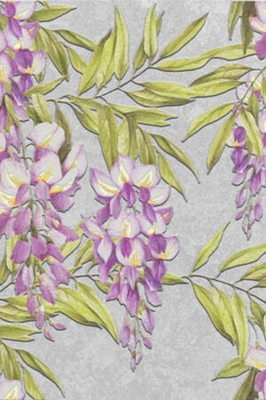 Mural gresowy 60x60 FLOWERS-3 CEMENT STR