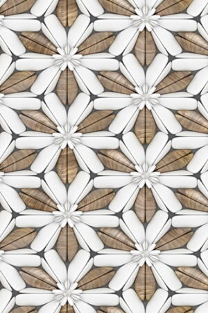 Mural gresowy 60x60 SPRINGWOOD POLAR MAT
