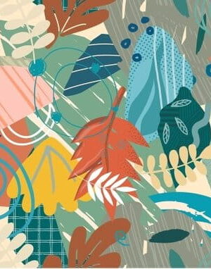 Mural gresowy 60x120 ABSTRACT PATCHWORK-1 SUGAR
