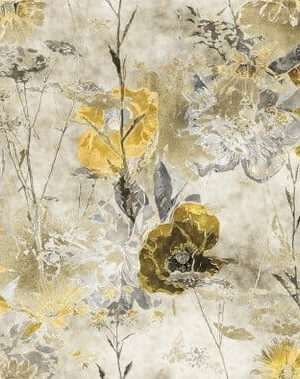 Mural gresowy 60x120 ASH FLOWERS-2 SUGAR