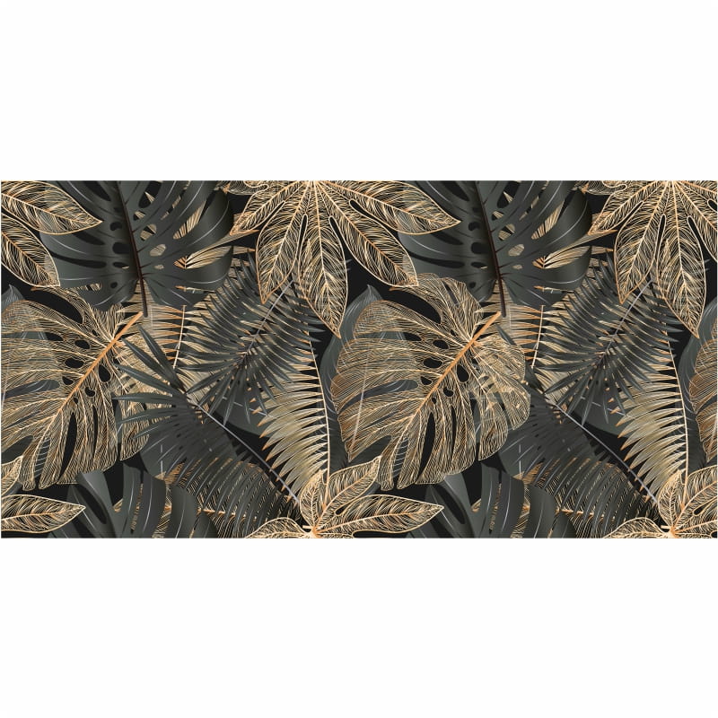 Mural gresowy 60x120 GOLD LEAVES SUGAR