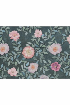 Mural gresowy 60x120 FABRIC FLOWERS B SUGAR