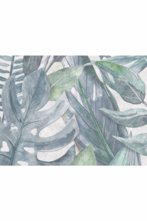Mural gresowy 60x120 MONSTERA GREY B SUGAR