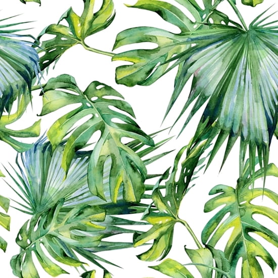 Mural gresowy 60x60 JUNGLE WHITE MAT