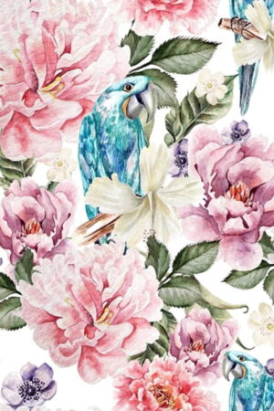Mural gresowy 60x60 GARDENIA BLUE MAT GAT I