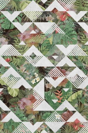 Mural gresowy 60x60 PIRAMID TRIANGLE P3 MAT