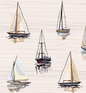 Mural gresowy MARINA Boats MAT 60x120 GAT I
