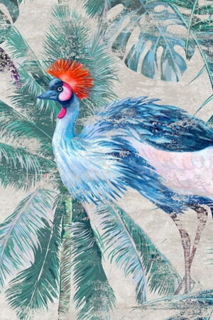 Mural gresowy 60x60 BIRDS 1/4 MAT GAT I