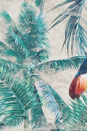 Mural gresowy 60x60 BIRDS 3/4 MAT GAT I