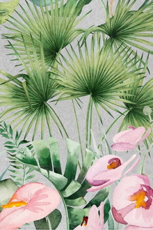 Mural gresowy 60x60 DEK TROPICAL ISLAND GREY 7/8 MAT