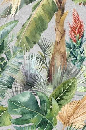 Mural gresowy 60x60 DEK TROPICAL ISLAND GREY 5/8 MAT