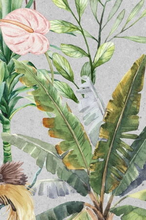 Mural gresowy 60x60 DEK TROPICAL ISLAND GREY 3/8 MAT