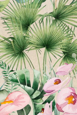 Mural gresowy 60x60 DEK TROPICAL ISLAND BEIGE 7/8 MAT