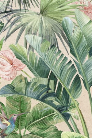 Mural gresowy 60x60 DEK TROPICAL ISLAND BEIGE 6/8 MAT