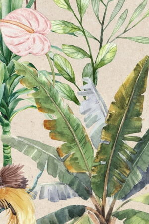 Mural gresowy 60x60 DEK TROPICAL ISLAND BEIGE 3/8 MAT