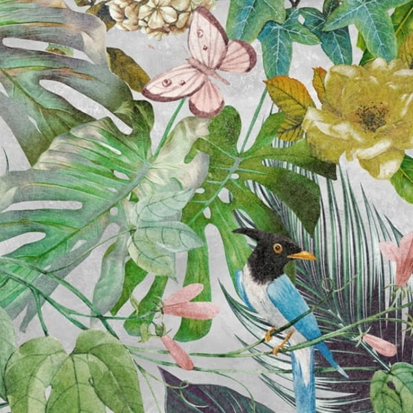 Mural gresowy 60x60 DEK JUNGLE-3 LIGHT 4/6 MAT GAT I