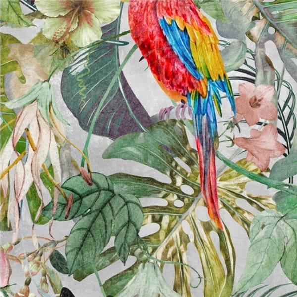 Mural gresowy 60x60 DEK JUNGLE-3 LIGHT 3/6 MAT GAT I