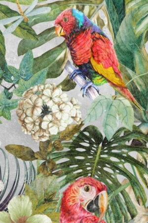 Mural gresowy 60x60 DEK JUNGLE-3 LIGHT 1/6 MAT GAT I