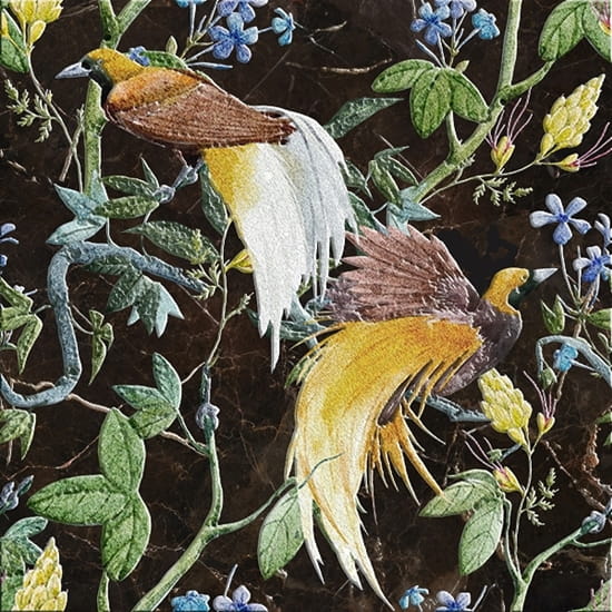 Mural gresowy 60x60 GARDEN MOKKA-3 STR-S