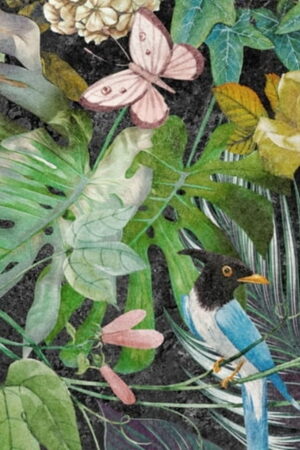 Mural gresowy 60x60 DEK JUNGLE-3 DARK 4/6 MAT GAT I
