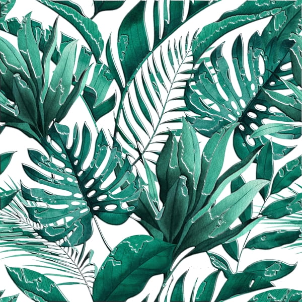 Mural gresowy 60x60 TROPIC-6 WHITE STR