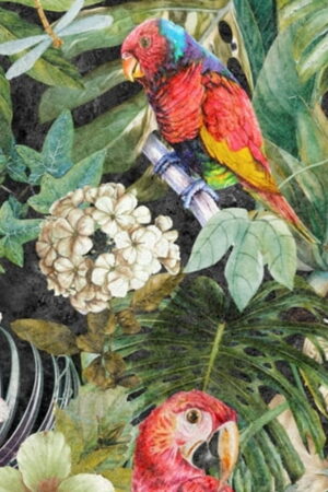 Mural gresowy 60x60 DEK JUNGLE-3 DARK 1/6 MAT GAT I