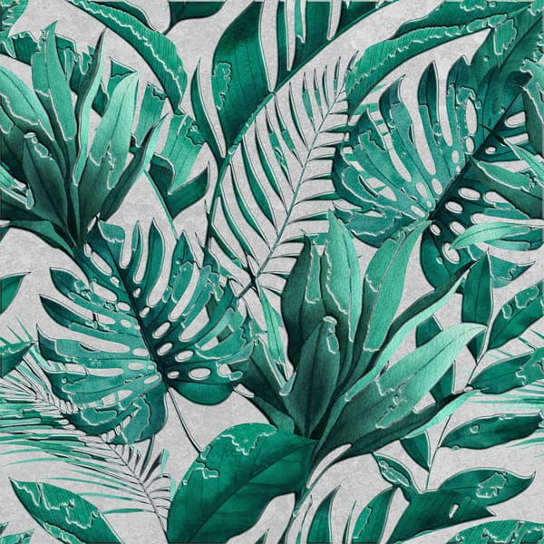 Mural gresowy 60x60 DEK TROPIC-6 CEMENT STR GAT I