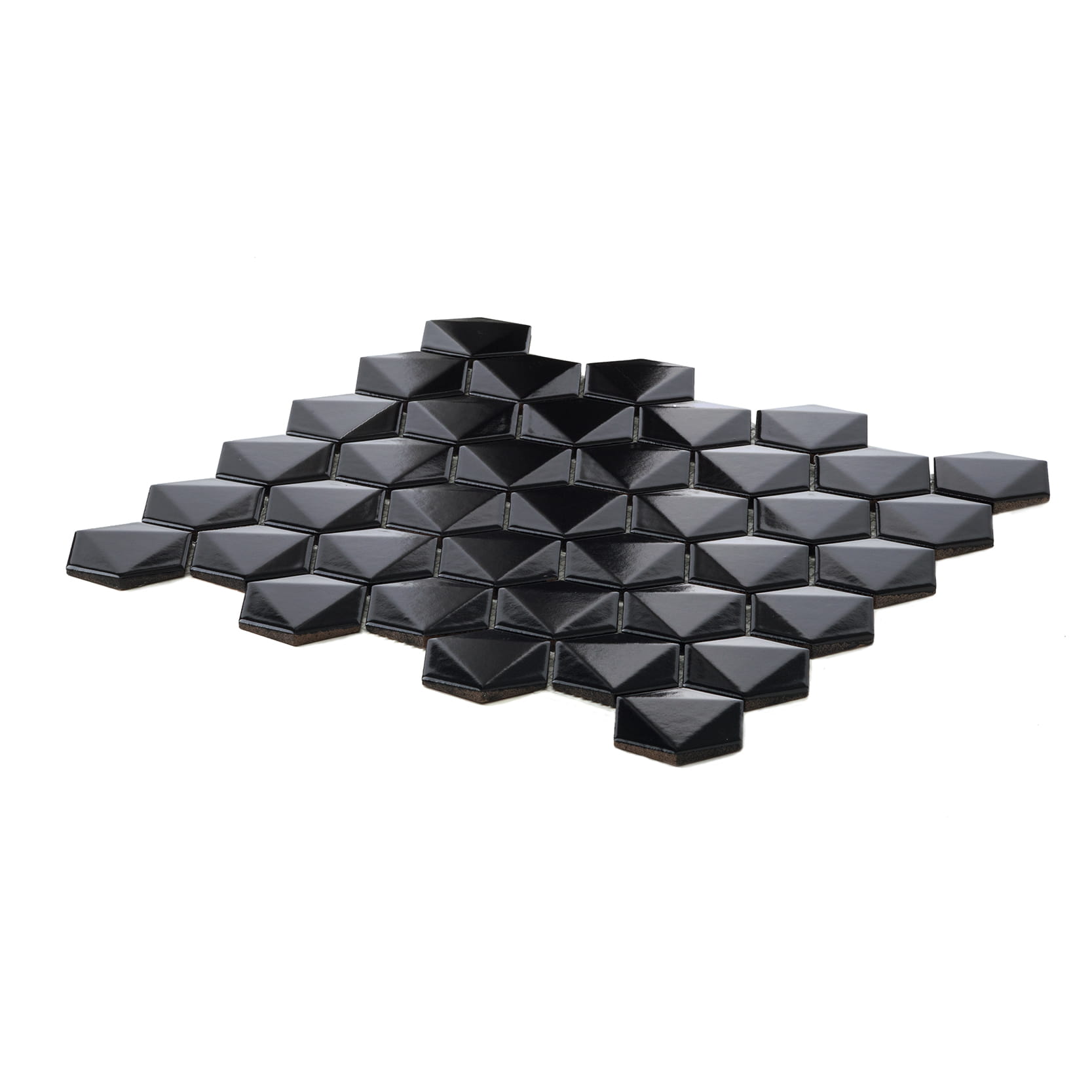 Ceramik Studio Mozaika 3D Hex Black - obrazek 2