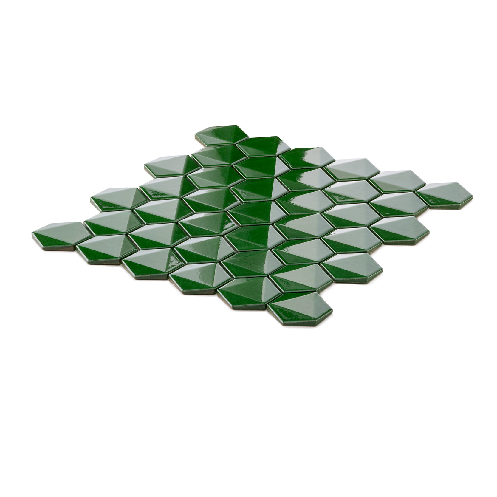 Ceramik Studio Mozaika 3D Hex Green - obrazek 2