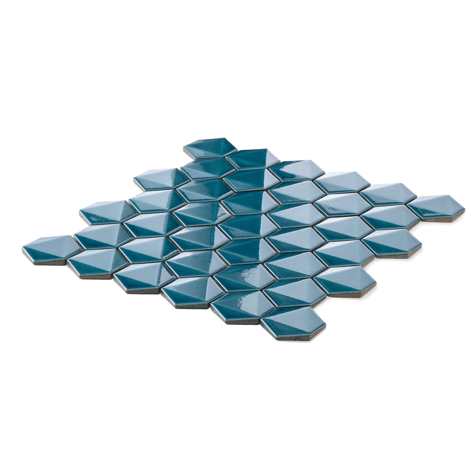 Ceramik Studio Mozaika 3D Hex Turquise - obrazek 2