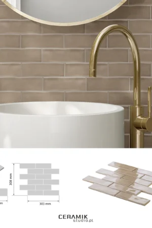 Ceramik Studio Mozaika Venice Taupe