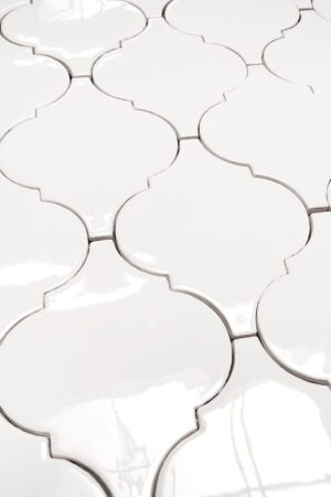 Ceramik Studio Mozaika Arabeska White Glossy