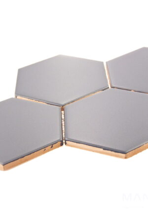 Ceramik Studio Mozaika Heksagon Light Grey