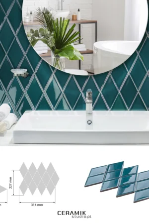 Ceramik Studio Mozaika Unique Turquise