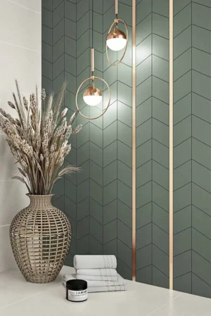 Ceramik Studio Mozaika Romb Khaki Mat 2