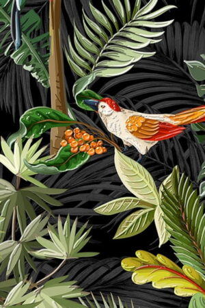 Mural gresowy 60x60 DEK MIDNIGHT GARDEN 3z8 STR GAT I