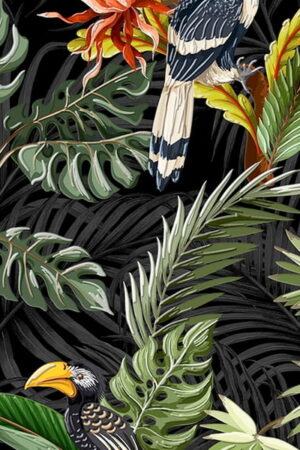 Mural gresowy 60x60 DEK MIDNIGHT GARDEN 4z8 STR GAT I