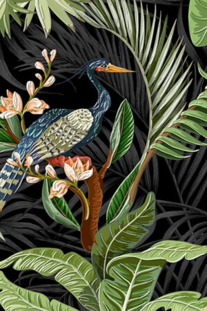 Mural gresowy 60x60 DEK MIDNIGHT GARDEN 5z8 STR GAT I