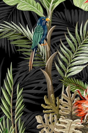 Mural gresowy 60x60 DEK MIDNIGHT GARDEN 7z8 STR GAT I