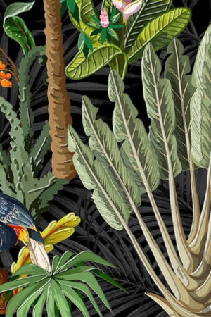 Mural gresowy 60x60 DEK MIDNIGHT GARDEN 8z8 STR GAT I