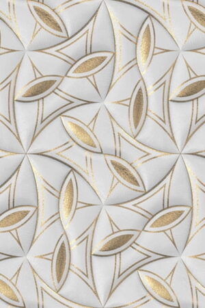Mural gresowy 60x60 ILLUSION-2 GOLD MAT