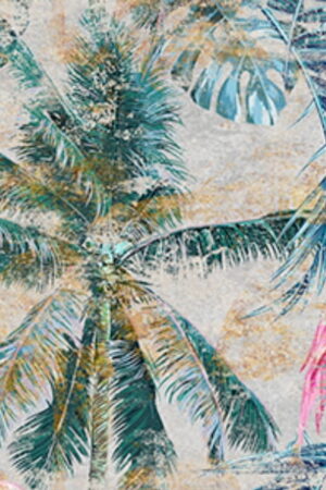Mural gresowy 60x60 FLAMINGO 1/4 MAT