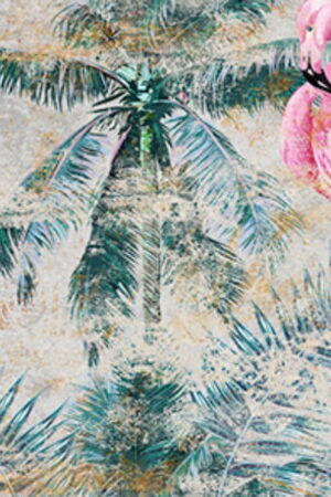 Mural gresowy 60x60 FLAMINGO 2/4 MAT