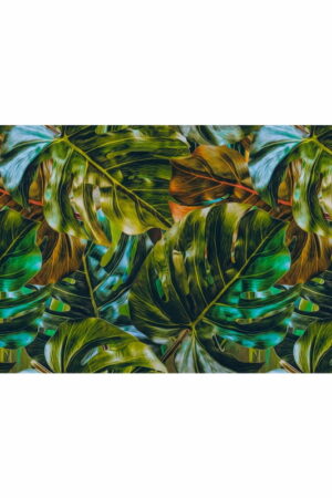 Mural gresowy 60x120 ABSTRACT MONSTERA-2 SUGAR